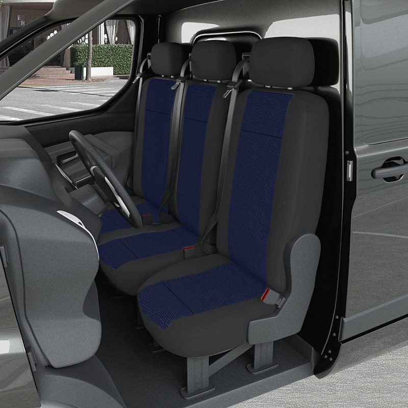 Fundas asientos delanteros furgonetas NV400, Movano, Master desde 2010